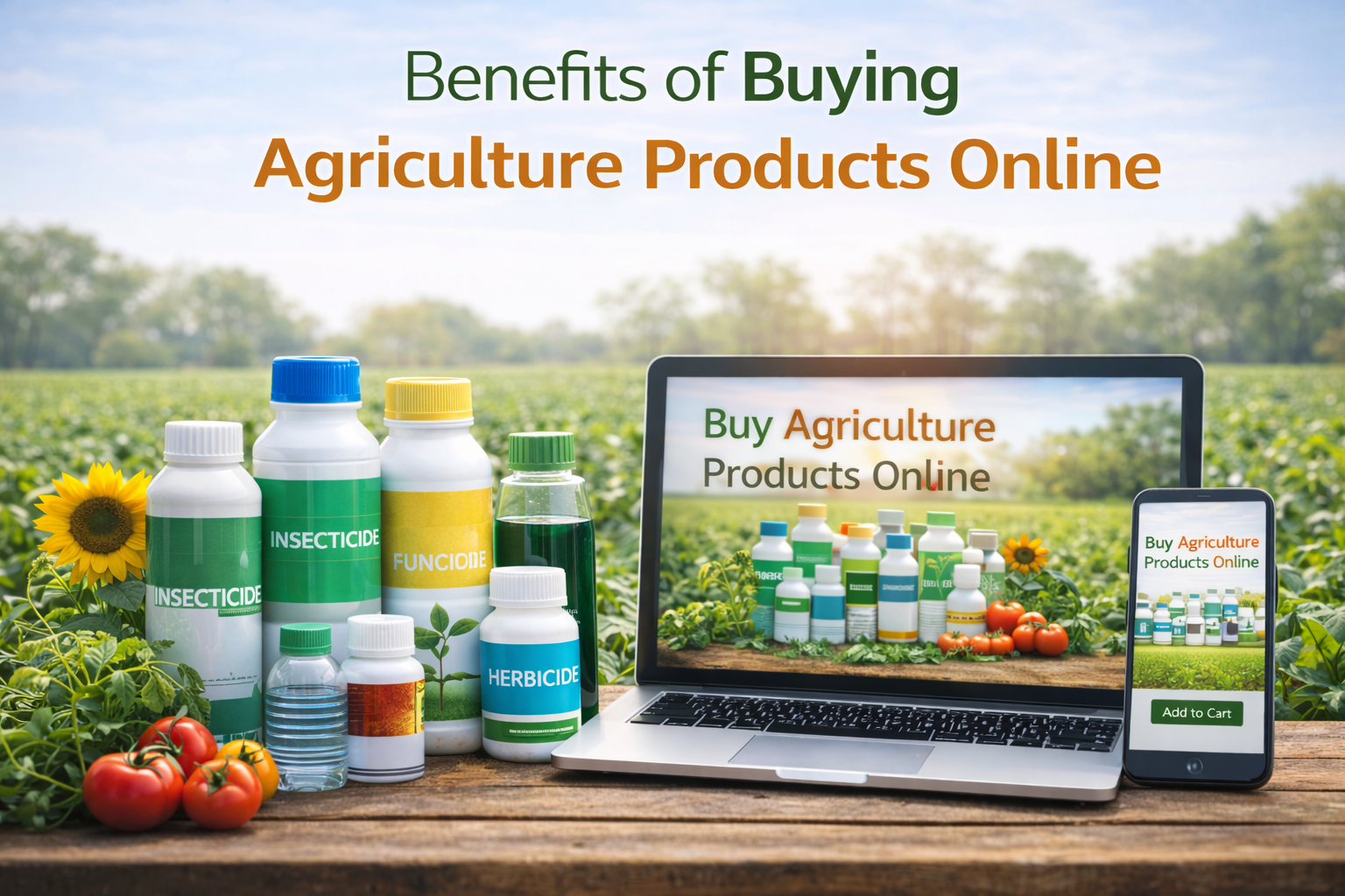 Benefits of Buying Agriculture Products Online